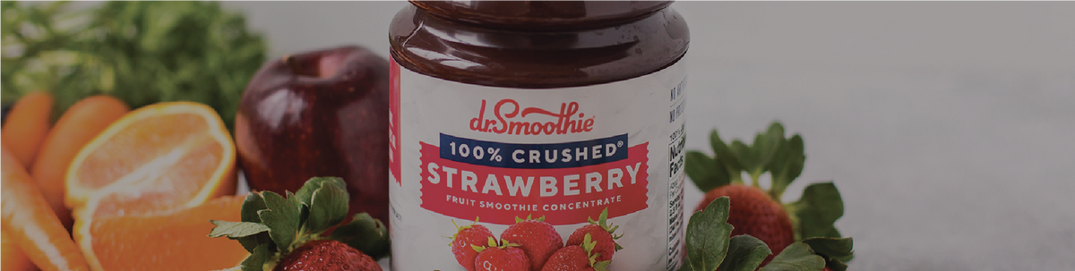 Dr. Smoothie 100% Crushed Strawberry, 46 Fluid Ounce