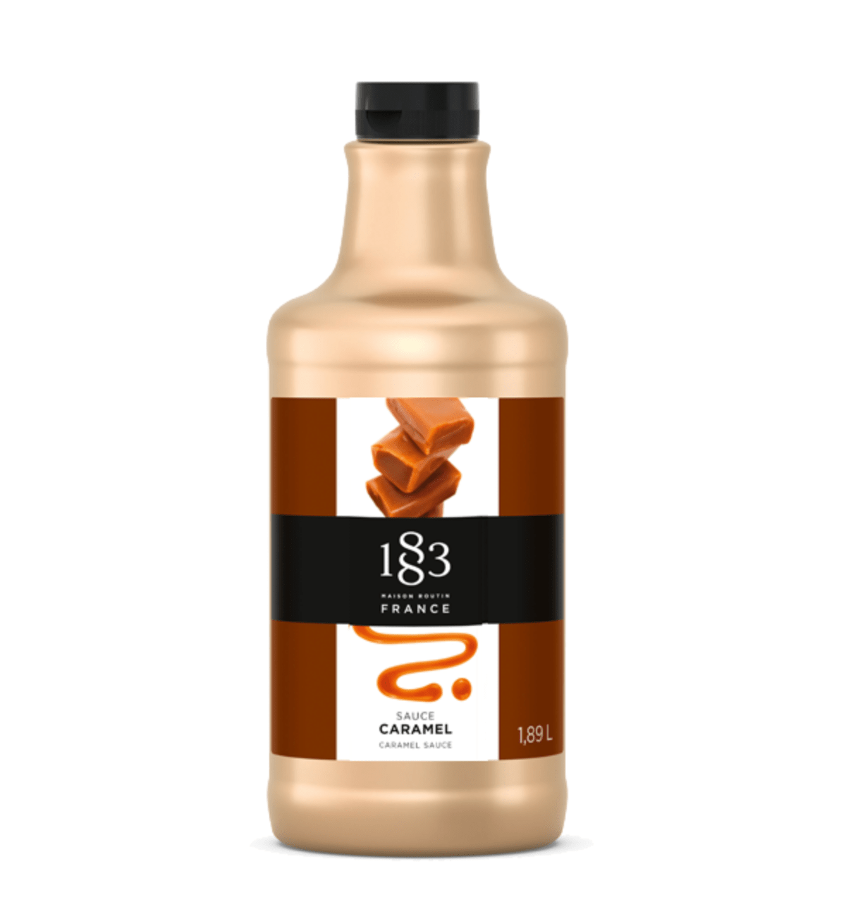 1883 Caramel Sauce (64oz) by 1883 Maison Routin | 1883 - Sauce | Good as Gold Coffee