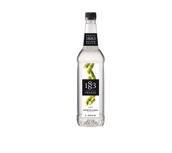 Cane Sugar - 1883 Syrup (1L PET Plastic Bottle) by 1883 Maison Routin | 1883 - Syrup | Good as Gold Coffee