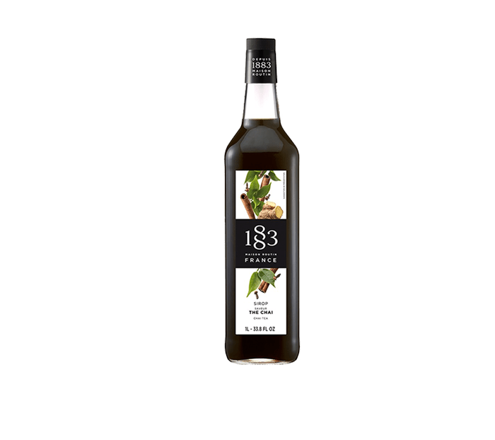 Chai Tea - 1883 Syrup (1L PET Plastic Bottle) by 1883 Maison Routin | 1883 - Syrup | Good as Gold Coffee