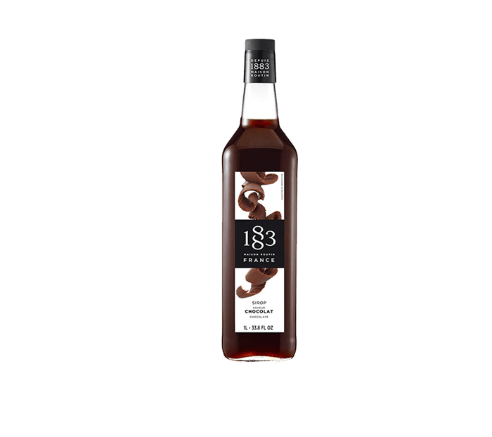 Chocolate - 1883 Syrup (1L PET Plastic Bottle) by 1883 Maison Routin | 1883 - Syrup | Good as Gold Coffee