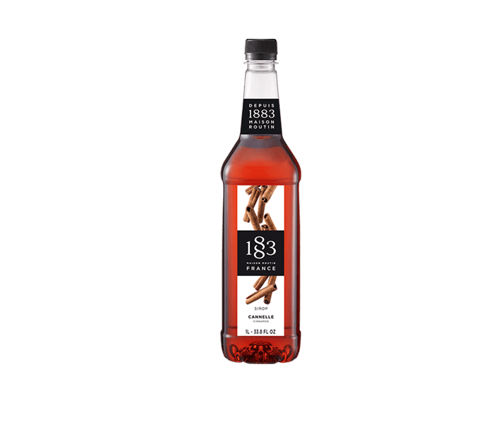 Cinnamon - 1883 Syrup (1L PET Plastic Bottle) by 1883 Maison Routin | 1883 - Syrup | Good as Gold Coffee