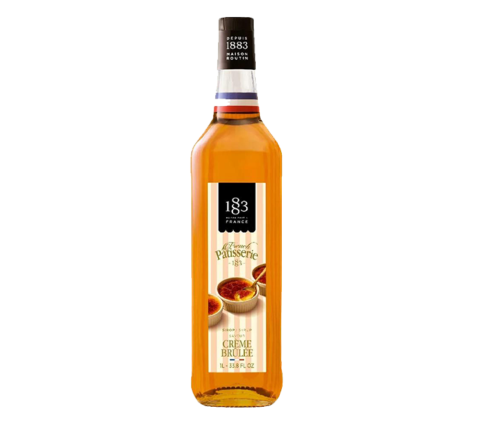 Crème Brûlée – 1883 Syrup (1L PET Plastic Bottle)