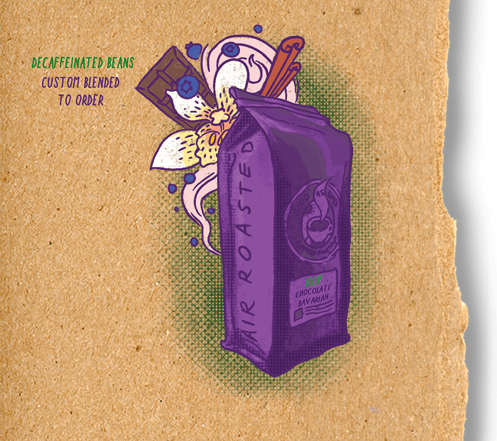 Flavored Decaf Coffee by Good as Gold Coffee | Flavored - Coffee Beans | Good as Gold Coffee