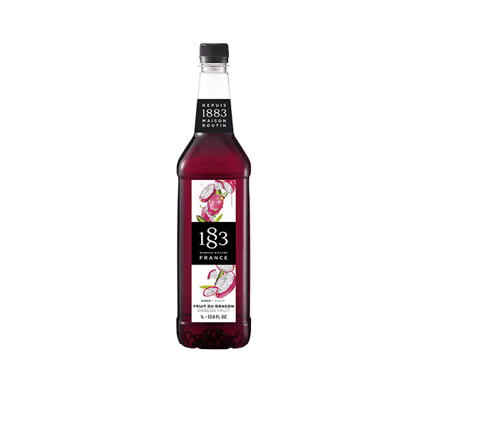Dragon Fruit - 1883 Syrup (1L PET Plastic Bottle) by 1883 Maison Routin | 1883 - Syrup | Good as Gold Coffee