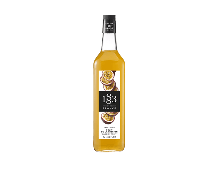 Passionfruit - 1883 Syrup (1L PET Plastic Bottle) by 1883 Maison Routin | 1883 - Syrup | Good as Gold Coffee