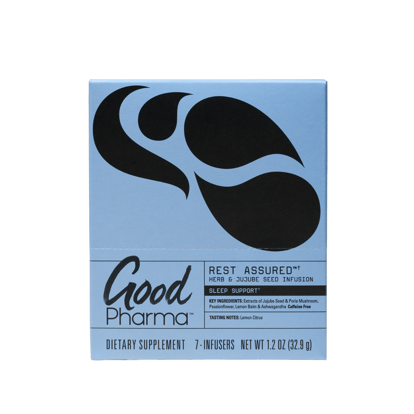 Rest Assured™ | Mushroom & Jujube Seed Tea for Sleep Support (7ct) by Good Pharma | | Good as Gold Coffee
