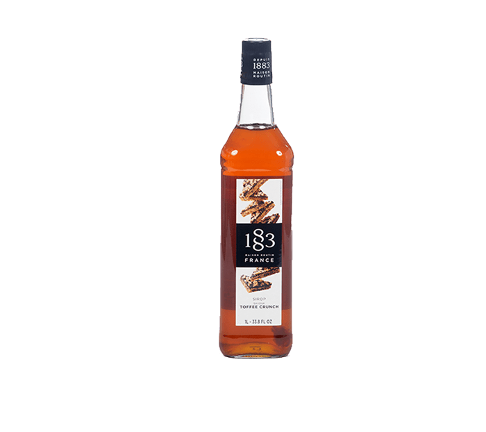 Toffee Crunch - 1883 Syrup (1L PET Plastic Bottle) by 1883 Maison Routin | 1883 - Syrup | Good as Gold Coffee