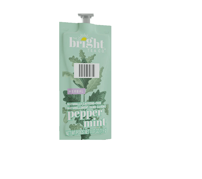 Flavia Bright Tea Company - Peppermint Herbal - Herbal Infusions by Flavia | Single Cup Tea | Good as Gold Coffee