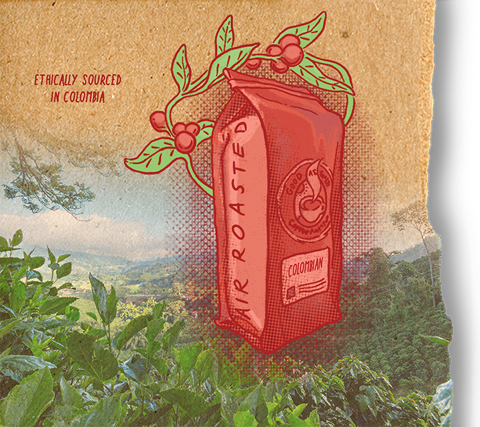 100% Colombian Supremo (Medium Roast) by Good as Gold | Coffee Beans - Single Origin | Good as Gold Coffee