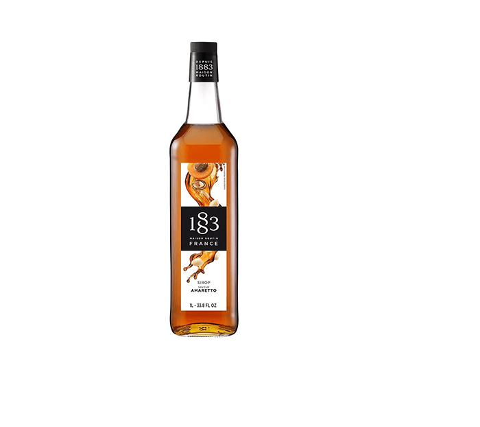 Amaretto - 1883 Syrup (1L PET Plastic Bottle) by 1883 Maison Routin | 1883 - Syrup | Good as Gold Coffee