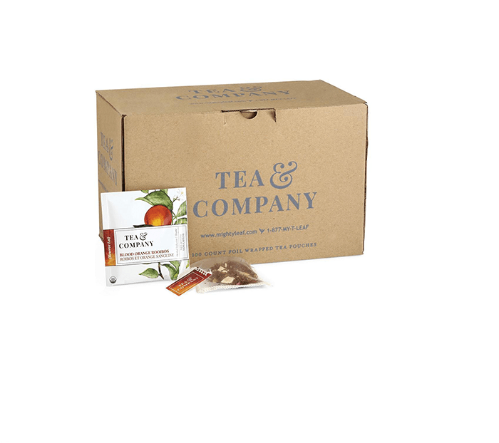 Blood Orange Rooibos Tea by Tea And Company | Tea And Company - 100ct | Good as Gold Coffee