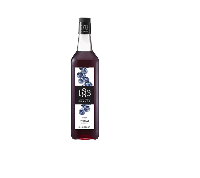 Blueberry - 1883 Syrup (1L PET Plastic Bottle) by 1883 Maison Routin | 1883 - Syrup | Good as Gold Coffee