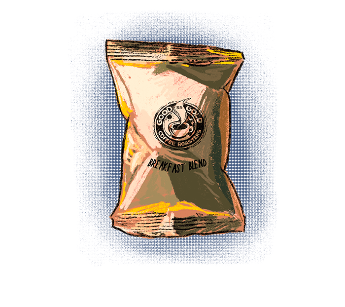 Breakfast Blend - 24ct / 1.75 oz ground coffee per pack BB17524 by Good as Gold | Pre - Measured Coffee Packets | Good as Gold Coffee