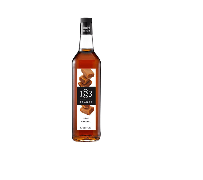 Caramel - 1883 Syrup (1L PET Plastic Bottle) by 1883 Maison Routin | 1883 - Syrup | Good as Gold Coffee