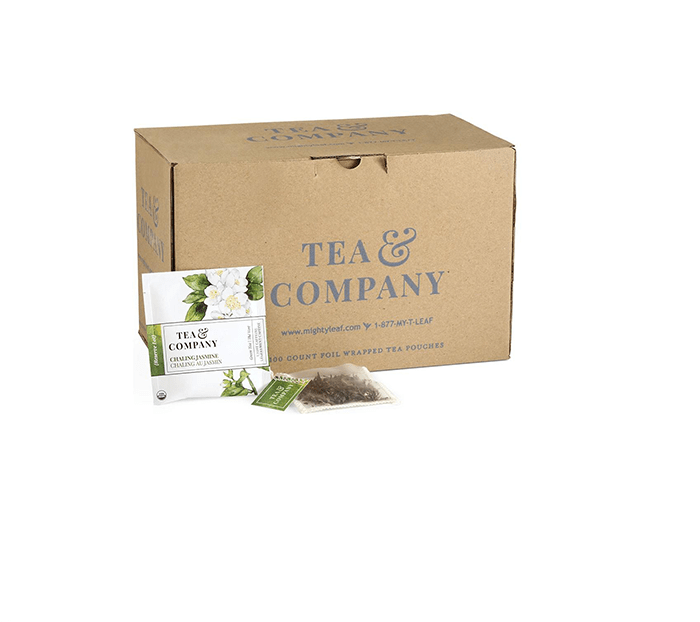 Chaling Jasmine Green Tea by Tea And Company | Tea And Company - 100ct | Good as Gold Coffee