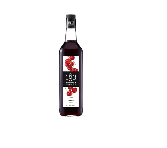 Cherry - 1883 Syrup (1L PET Plastic Bottle) by 1883 Maison Routin | 1883 - Syrup | Good as Gold Coffee