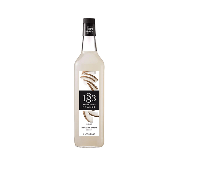 Coconut - 1883 Syrup (1L PET Plastic Bottle) by 1883 Maison Routin | 1883 - Syrup | Good as Gold Coffee