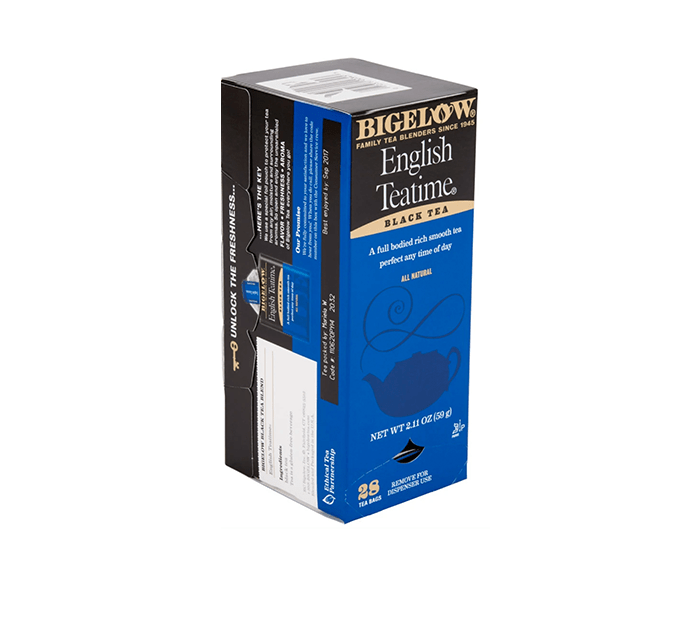 English Tea Time Tea Bags by Bigelow Tea | Bigelow Tea - 28ct | Good as Gold Coffee