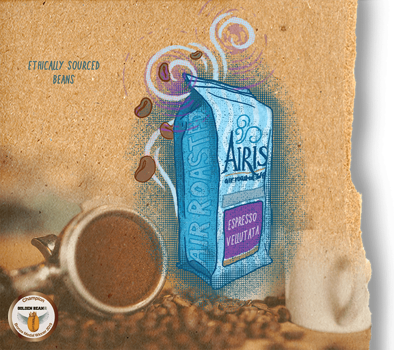 Espresso Crema Vellutata by Airis Coffee Roasters | Coffee Beans - Espresso | Good as Gold Coffee