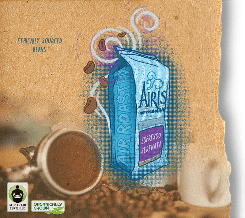 Espresso Serenata by Airis Coffee Roasters | Coffee Beans - Espresso | Good as Gold Coffee