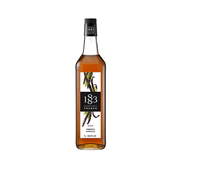French Vanilla - 1883 Syrup (1L PET Plastic Bottle) by 1883 Maison Routin | 1883 - Syrup | Good as Gold Coffee