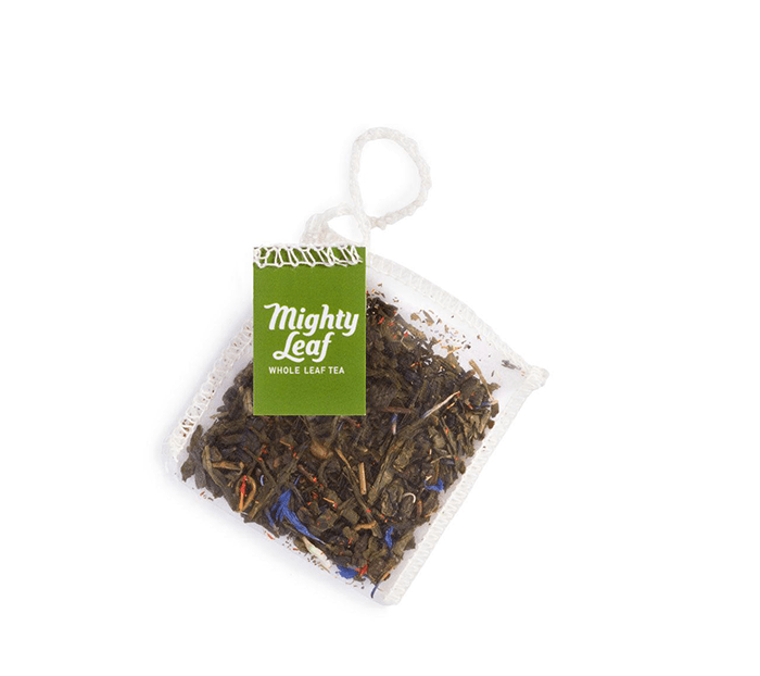 Green Tea Tropical Tea Bags by Mighty Leaf Tea | Mighty Leaf - 15ct | Good as Gold Coffee