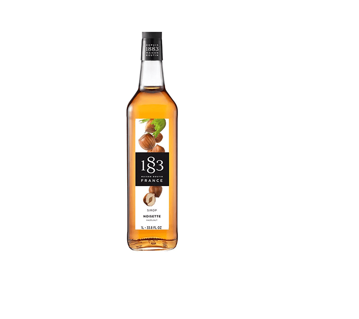 Hazelnut - 1883 Syrup (1L PET Plastic Bottle) by 1883 Maison Routin | 1883 - Syrup | Good as Gold Coffee