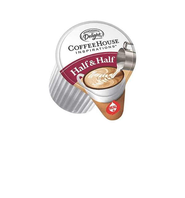 International Delight Half & Half - 180ct by Good as Gold | Breakroom Supplies - Creamer | Good as Gold Coffee