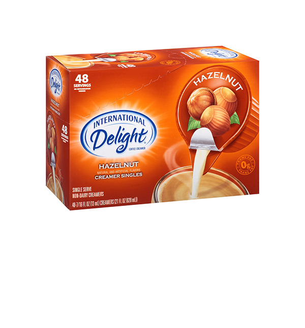 International Delight Coffee Creamer Single, Half & Half Wholesale