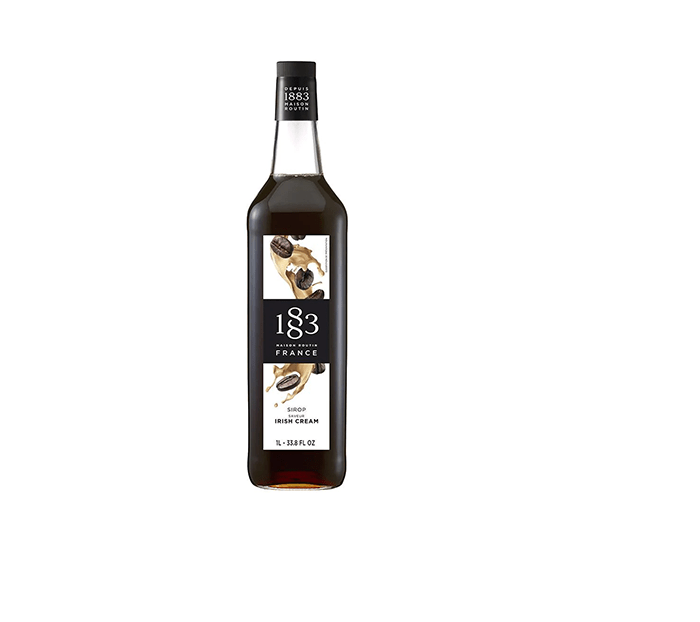 Irish Cream - 1883 Syrup (1L PET Plastic Bottle) by 1883 Maison Routin | 1883 - Syrup | Good as Gold Coffee