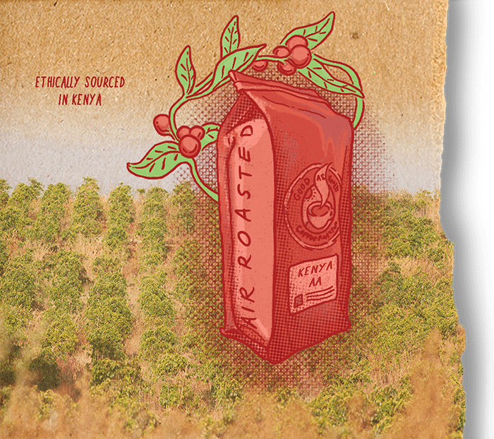 Kenya AA (Medium Roast) by Good as Gold | Coffee Beans - Single Origin | Good as Gold Coffee