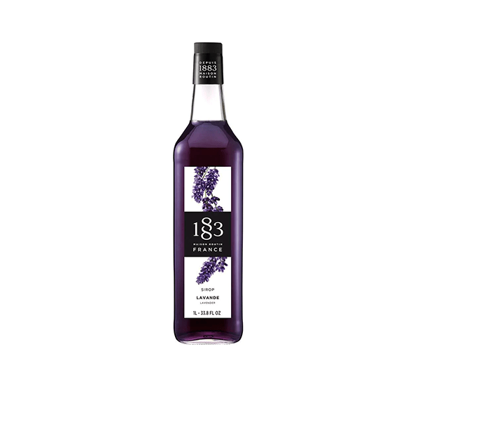 Lavender - 1883 Syrup (1L PET Plastic Bottle) by 1883 Maison Routin | 1883 - Syrup | Good as Gold Coffee