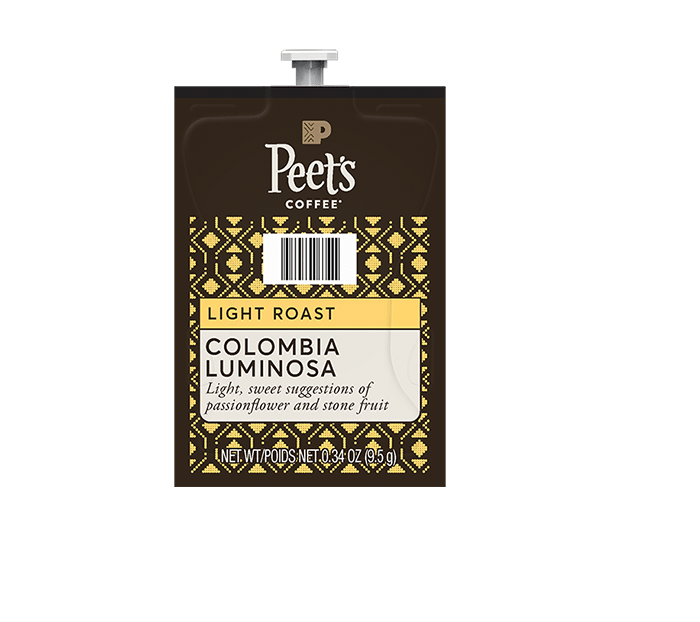 Flavia Peet's - Colombia Luminosa - Light Roast by Flavia | Single Cup Coffee | Good as Gold Coffee