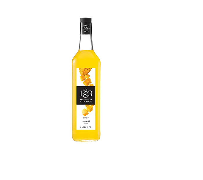 Mango - 1883 Syrup (1L PET Plastic Bottle) by 1883 Maison Routin | 1883 - Syrup | Good as Gold Coffee