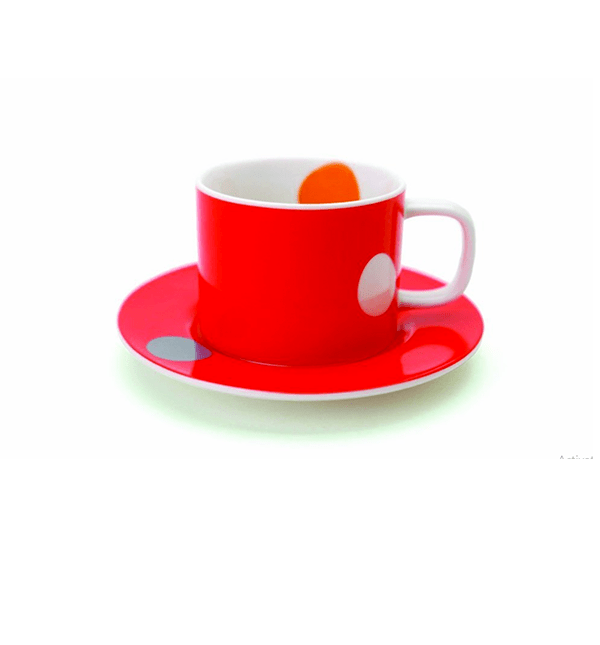 Miam Miam Stone Series - Set of 4 Porcelain Coffee/Tea Mugs and Saucers by Miam Miam | Accessories & Gifts | Good as Gold Coffee