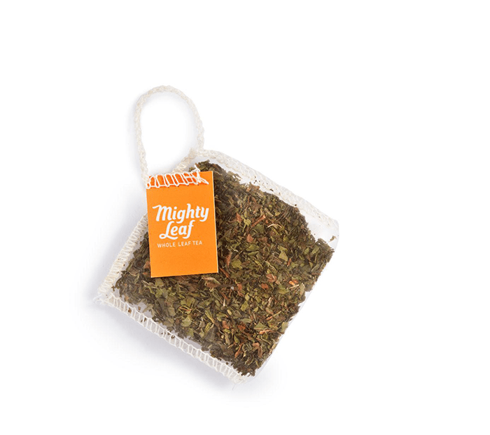 Organic Mint Melange Tea Bags by Mighty Leaf Tea | Mighty Leaf - 100ct | Good as Gold Coffee
