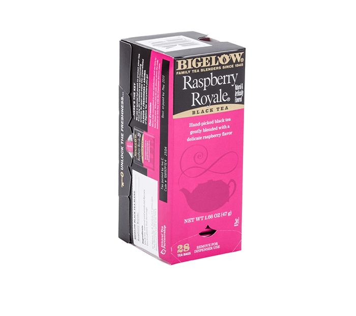Raspberry Royale Tea Bags by Bigelow Tea | Bigelow Tea - 28ct | Good as Gold Coffee