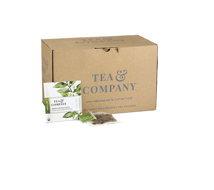 Three Rivers Green Tea by Tea And Company | Tea And Company - 100ct | Good as Gold Coffee