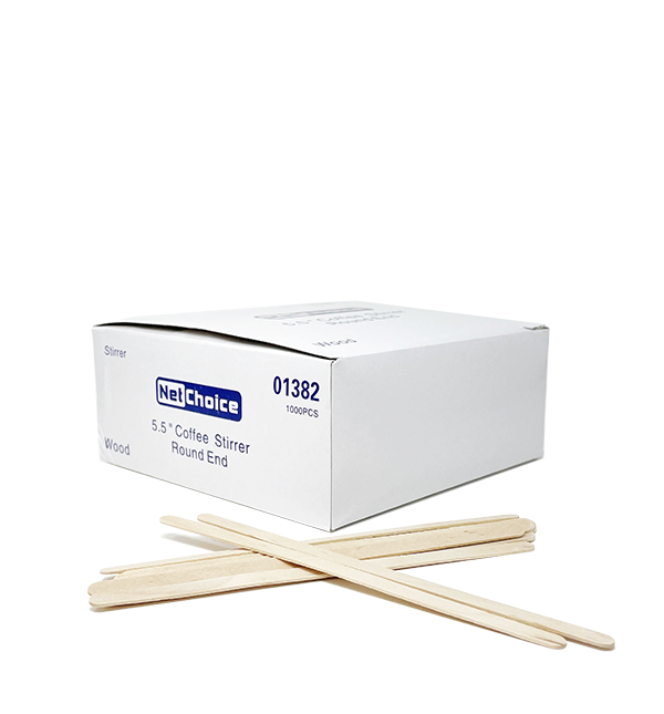 7″ Wooden Stir Sticks 1000/box 10 boxes/case – Green Safe Products