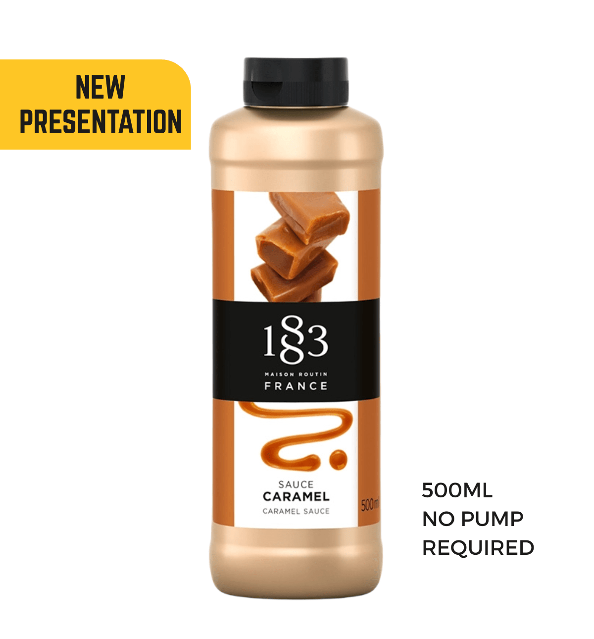 1883 Caramel Sauce (500ml) by 1883 Maison Routin | 1883 - Sauce | Good as Gold Coffee
