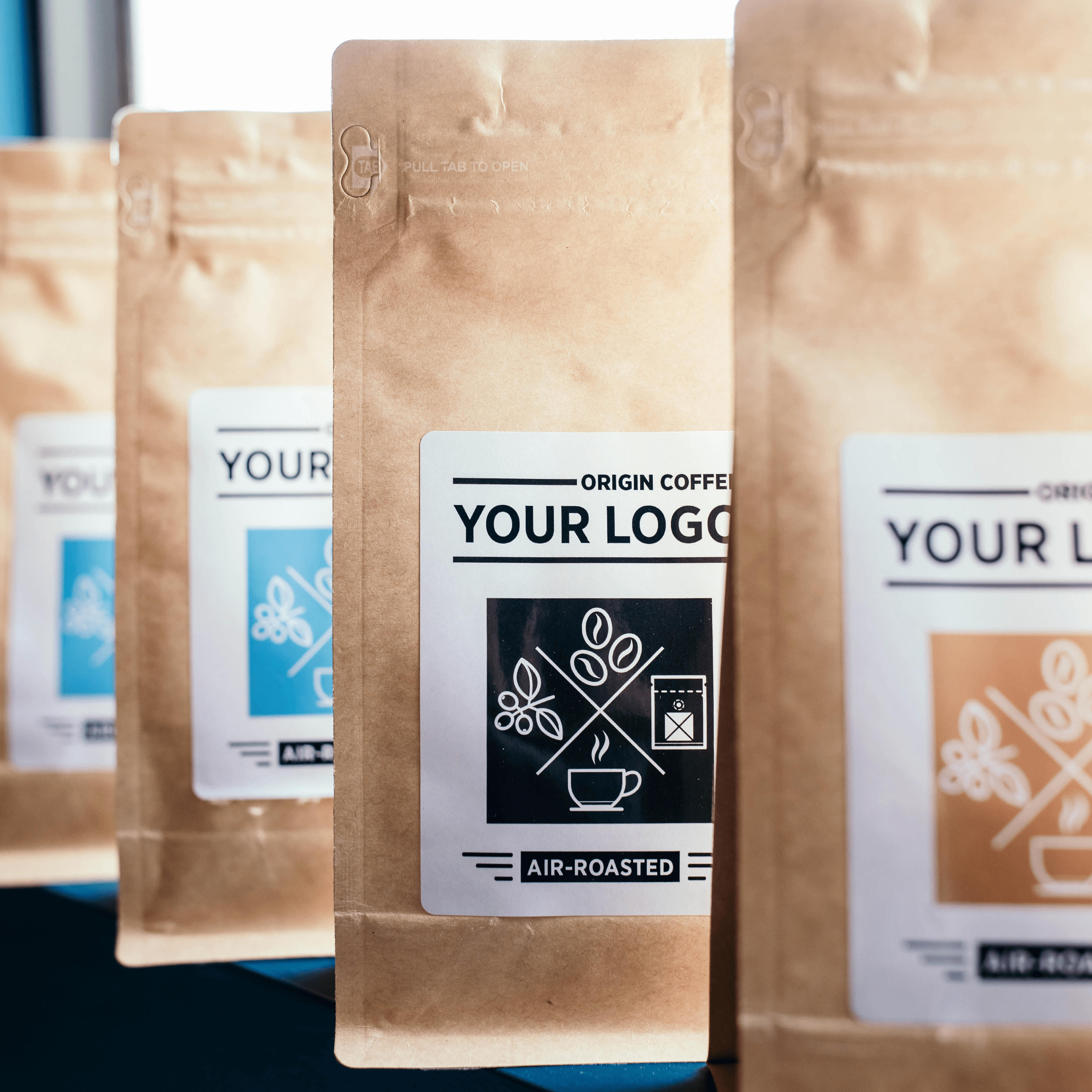 Custom Coffee Favors| 8oz Private Label Bags | Personalized for Events ...