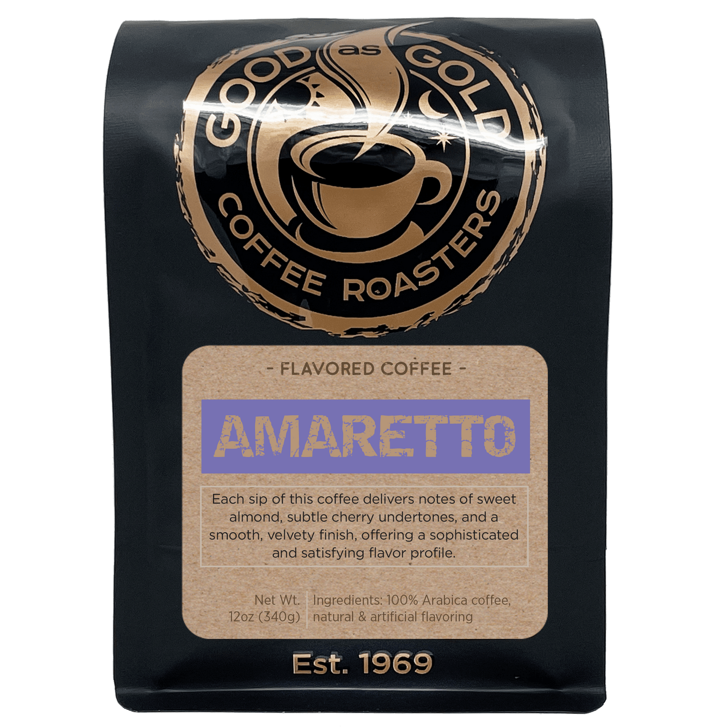 Amaretto by Good as Gold | Flavored - Coffee Beans | Good as Gold Coffee