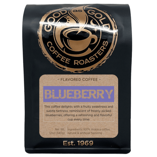Blueberry by Good as Gold | Flavored - Coffee Beans | Good as Gold Coffee