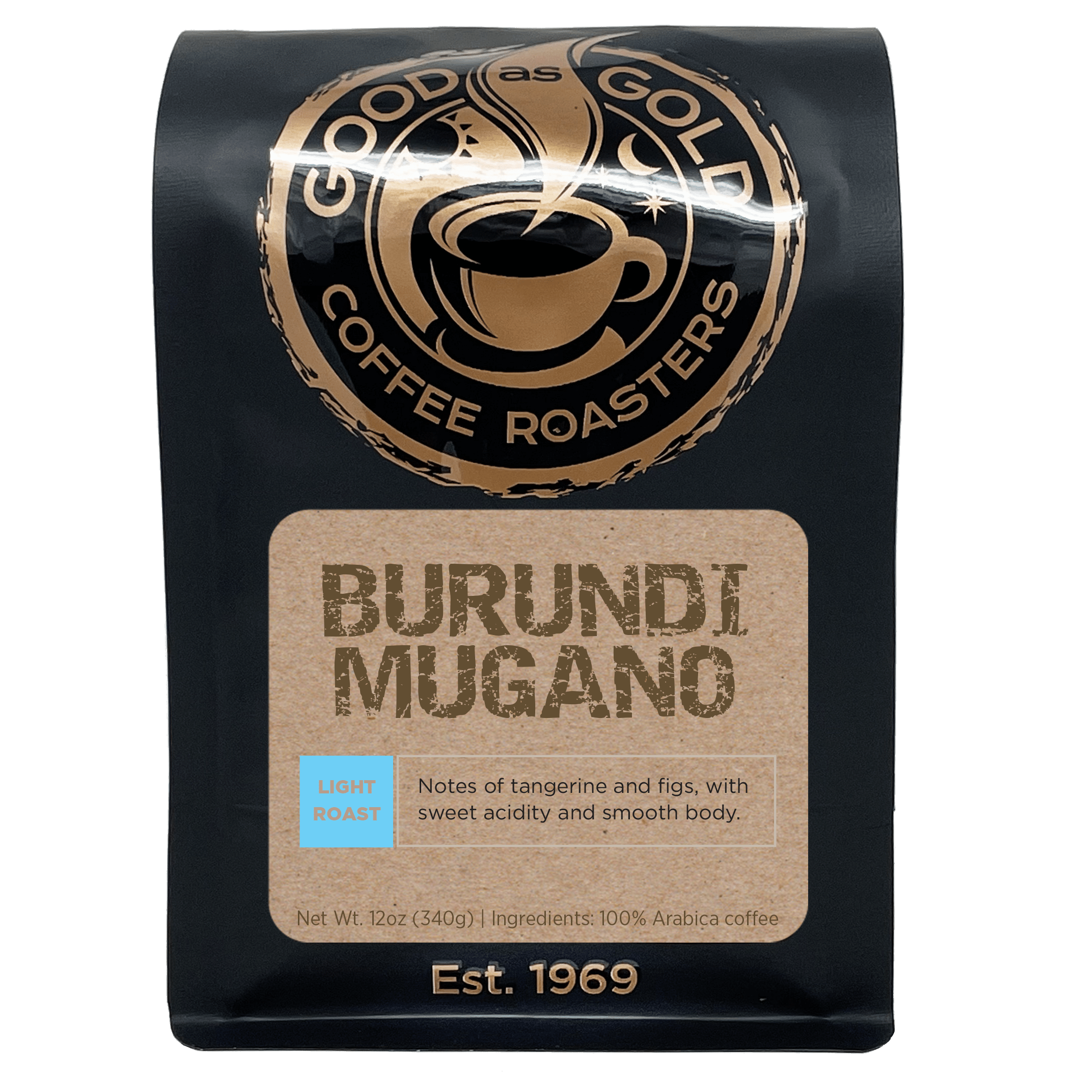 Burundi Mugano (Light Roast) by Good as Gold | Coffee Beans - Single Origin | Good as Gold Coffee