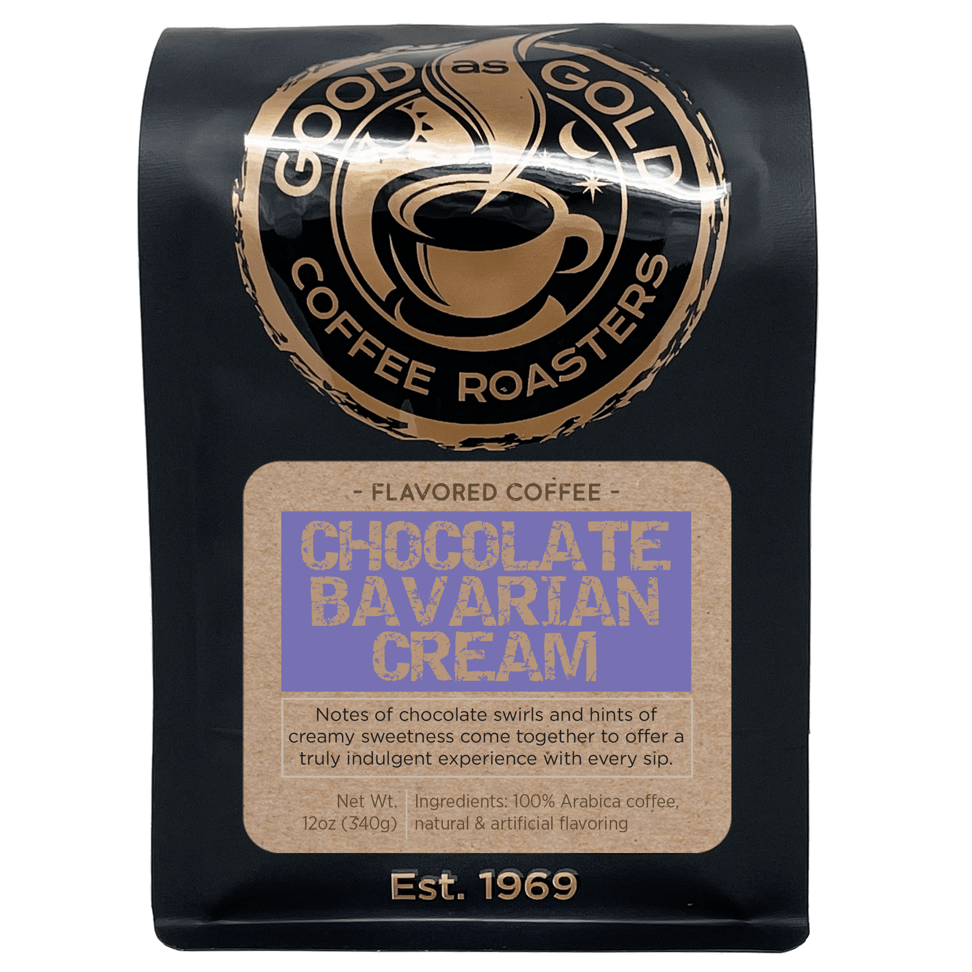 Chocolate Bavarian Cream Coffee Beans - Good As Gold Coffee