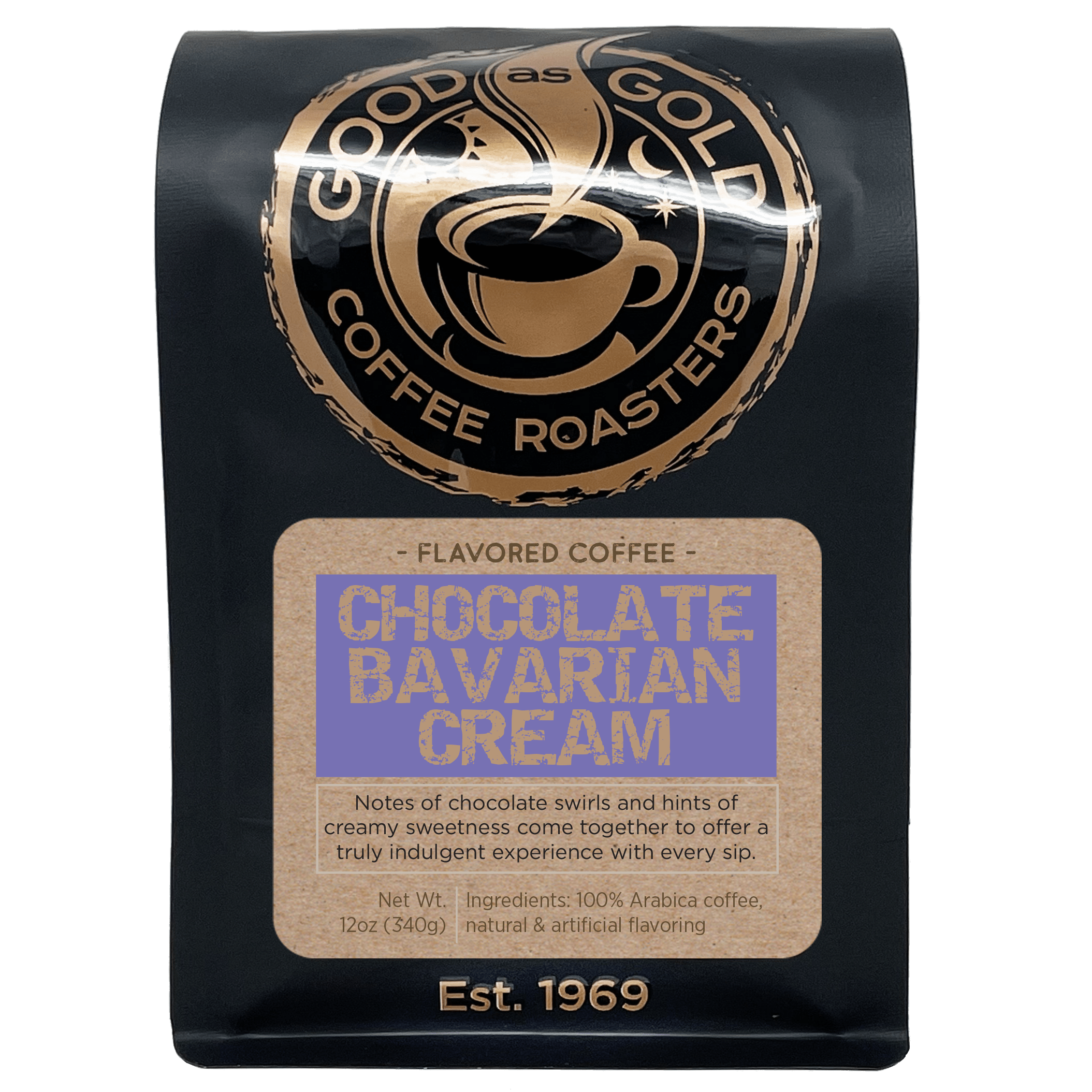 Chocolate Bavarian Cream by Good as Gold | Flavored - Coffee Beans | Good as Gold Coffee