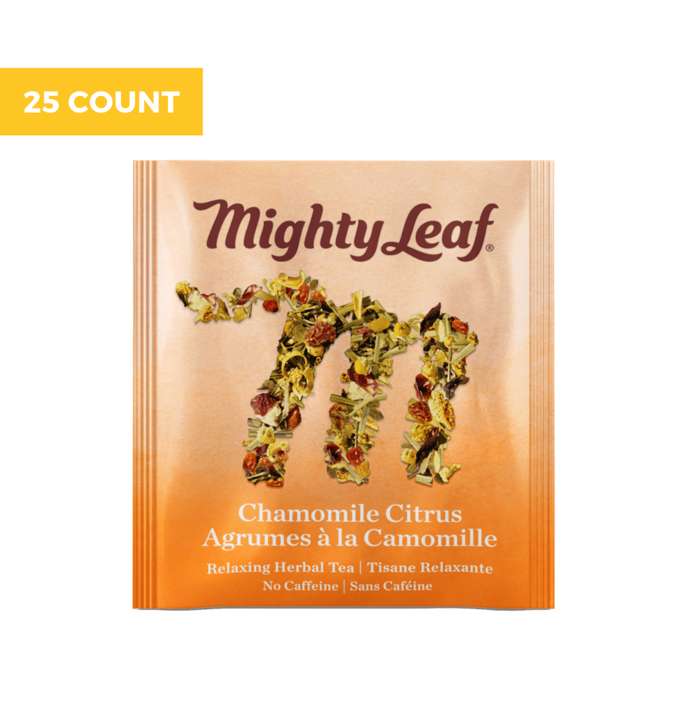 Chamomile Citrus Tea Bags - 25ct by Mighty Leaf Tea | Mighty Leaf - 25ct | Good as Gold Coffee