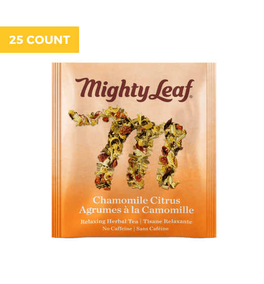 Chamomile Citrus Tea Bags - 25ct by Mighty Leaf Tea | Mighty Leaf - 25ct | Good as Gold Coffee