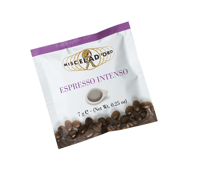 Intenso ESE Espresso Pods [150/case] by MiscelaD'Oro | | Good as Gold Coffee
